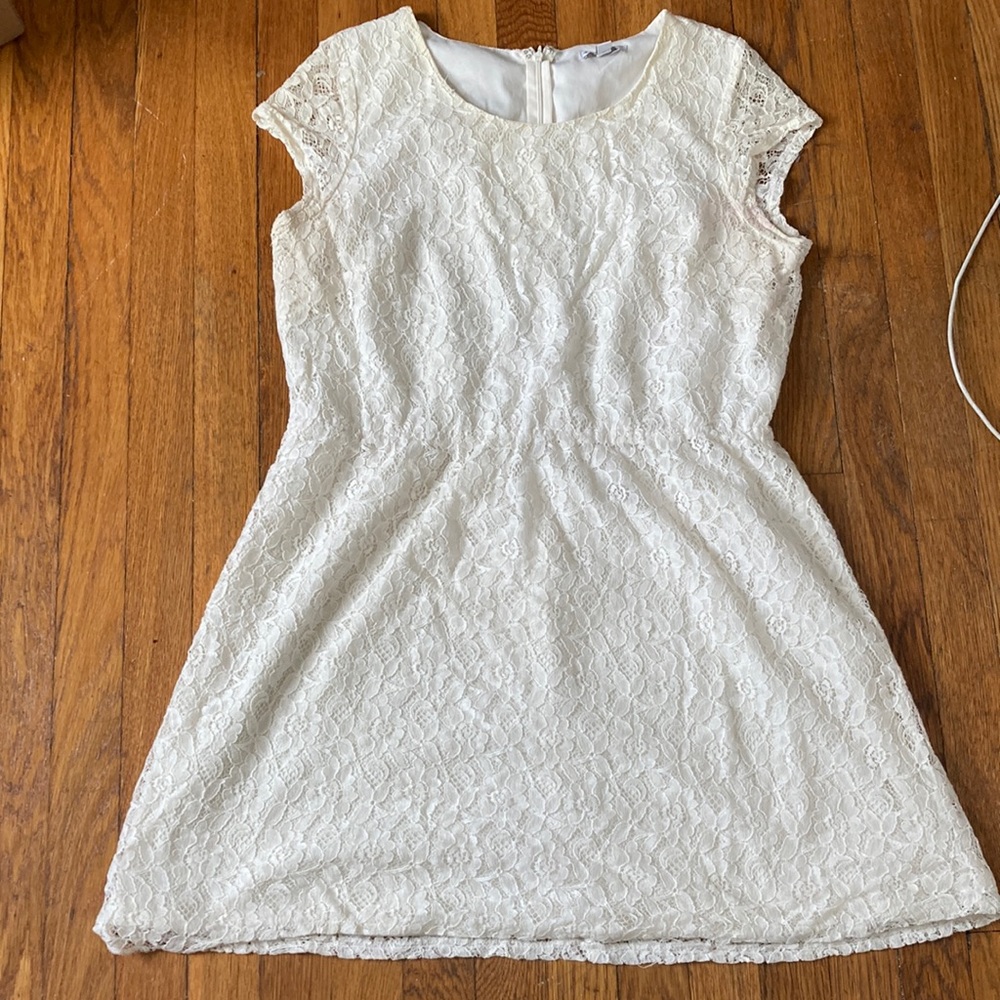 GAP Factory White Lace Dress Size 18